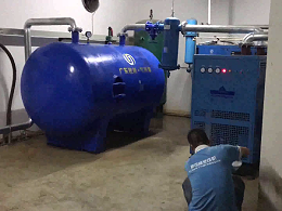 超能永磁变频空压机应用于东莞某塑胶厂