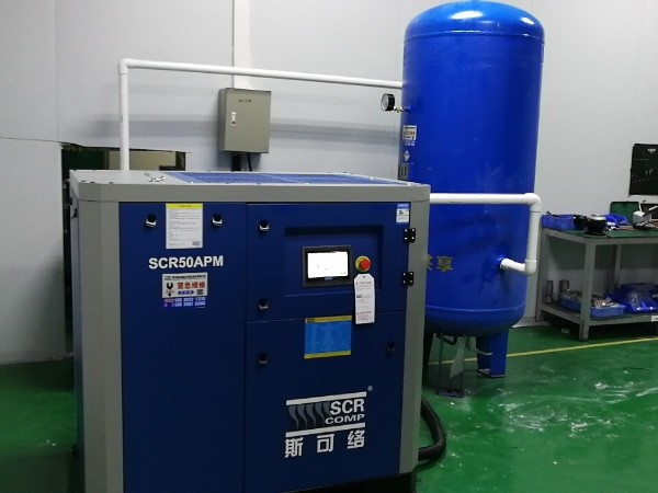永磁变频SCR50APM空压机应用于深圳电子厂案例