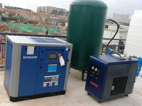 SCR30APM空压机应用在深圳某电子厂案例